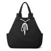 Mochila con cordón de estilo coreano para mujer, bolso de hombro ligero de nailon de gran capacidad y estilo zorro colorido