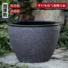 Tanque de Peixes Dourados Koi de Cerâmica Jingdezhen Tamanho Extra Grande Portão do Pátio Mar Grande Vaso de Nenúfar Grande Vaso de Lótus Tanque de Água Grande Antigo