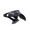 Aplicable a kawasaki kawasaki Ninja400 guardabarros delantero modificación de motocicleta fibra de carbono eliminación de suciedad delantera para 18 años
