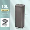 Cubo Comercial de Acero Inoxidable para Residuo de Té con Tubería de Drenaje, Cubo con Filtro Separador de Desechos de Té, Cubo Grande de Agua para Preparar Té en la Sala de Té