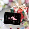 Set Transfronterizo de 18 Tarjetas de San Valentín con Fondo Negro y Tonos Rosas, Presentando Texto Romántico Adecuado para Confesión, Regalo y Transmitir Sentimientos Sinceros