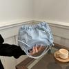 Bolso pequeño de lazo coreano de moda popular de este año para mujer 2024 primavera nuevo bandolera ins cubo combinable