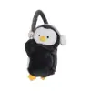 Bolsa de Lenços para Carro Pinguim de Desenho Animado Caixa de Lenços para Carro Boneca de Pelúcia Caixa de Lenços de Pelúcia Pendurada no Carro Fofa