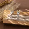 Pingente de Design Único Laço Ear Cuff Garfo Colher Exquisitos Pequenos Coração Personalizado Brincos de Nicho para Mulheres