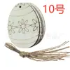 22 años nueva promoción gallina de Pascua conejo huevo de Pascua flor viruta de madera pintada promoción a bajo precio