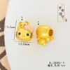 Latón chapado en oro accesorios dios de la riqueza imitación oro vietnamita cuerda trenzada hecha a mano accesorios con cuentas al por mayor león cuentas de marea nacional