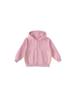 Envío Gratis Ropa Infantil Sudadera de Punto con Capucha para Niños Primavera y Otoño Nueva Holgada Top Liso para Niños Chaqueta Versátil para Niñas