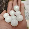 Fornecedor da Fábrica Fornece Contas Redondas de Raiz de Bodhi Branco Natural, Contas Soltas de Bodhi Branco Jato Polido a Seco de Alto Brilho, Acessórios para Pulseira DIY