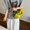 Bolso Cruzado de Hombro de Verano 2025 Moda Casual Tela de Nylon Mochila con Cremallera