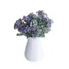 7 Garfos Simulação Milanês Frutas Casa Desktop Vaso de Flores Arranjar 7 Garfos Pequena Planta de Frutas Silvestres Material de Parede Cerca Inserir
