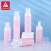 Shangrui en stock venta caliente rosa 100 ml 120 ml 150 ml 200 ml multi-especificación botella de espuma mousse botella cosmética