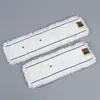 Mopa de Polvo Tipo Botón Específica para Hospital con Mango de Aleación de Aluminio, Mopa Plana con Hilo de Algodón, Mopa Plana Plegable para Limpieza