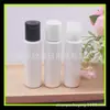 30ml Botella de plástico de hombro plano Qianqiu con tapa blanca Botella con tapa de dispensador para loción Botella para limpiador facial Botella de PET con tapa Qianqiu