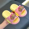 Pantuflas infantiles de dos colores para niñas, nuevo estilo verano 2026, para niños y niñas, uso doméstico de verano, antideslizantes, baño, para padres e hijos, niños, niñas, sandalias de verano