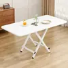 Mesa Plegable Mesa de Comedor Hogar Apartamento Pequeño Mesa de Comedor Simple Exterior Portátil Puesto Mesa de Estudio Multifunción