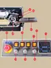 Máquina Selladora Hualian 810 Lista Completa de Accesorios Potenciómetro Rueda de Arrastre Rueda Impulsada Controlador de Temperatura Potenciómetro Banda de Sellado