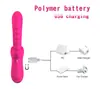 Vibrador Succión y Vibración 3 en 1 con Sonda Anal - 10 Modos de Vibración + 10 Modos de Succión, Resistente al Agua IPX6 Carga Magnética Masajeador Íntimo de Silicona para Mujeres