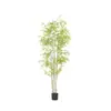 Plantas verdes artificiales, plantas de bambú en maceta, decoración de interiores, adornos de paisajismo para jardín exterior, bambú artificial falso, bambú mini