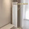 Cortina cortavientos para aire acondicionado para unidad de gabinete vertical, previene el flujo de aire directo, cortina de salida de aire para bloquear el aire frío, cortina cortavientos para dormitorio, cortina simple