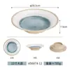 Série Mar Estelar Louça de Melamina Panela Quente Churrasco Restaurante Buffet Tigelas e Pratos Criativos de Imitação de Porcelana Prato para Molho Conjunto de Louças