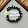 Pulsera de Grano de Café de Cerámica Jingdezhen, Refrescante y que no se decolora, Joyería de Alta Gama para Mujer, Accesorio Versátil de Nuevo Estilo Chino, Mayoreo