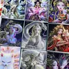 Pintura Thangka Dorada Semi-Pintada a Mano al por Mayor Núcleo Zorro Hada Zorro de Nueve Colas Changming Vida Pasada y Vida Presente Lienzo Thangka Se Puede Personalizar
