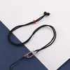 Lanyard de Hebilla de Paz de Jade Hecho a Mano Accesorios de Tejido de Cuerda Multicolor Hechos a Mano para Juguetes Infantiles para el Festival del Bote del Dragón