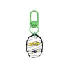 Llavero de Goma Suave de Fantasma de Halloween Dibujado Hebilla de Puerta en Forma de 8 en Forma de U Llavero Pinza de Langosta Figura de Muñeco Hebilla Colgante Adorno