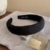 Faixa de Cabeça com Coroa Alta para Mulheres, Novo Estilo com Toque de Luxo, Faixa de Cabelo Larga Versátil para Sair, Acessório de Cabelo para Lavar o Rosto