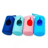 Bolsas para excrementos de mascotas al aire libre transfronterizas, bolsas desechables biodegradables para heces, bolsas para arena de gato, recogedores de excrementos de mascotas, diseño engrosado