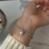 Nuevo Pulsera de Perlas de Agua Dulce Yuanyou Shijia Zhengyuan Luz Fuerte Lujo Accesible Gama Alta Estilo Frío Pulsera de Perlas Ins