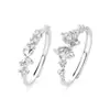 Anillo de Amistad Princesa Corazón Dulce para Mujer, Diseño Único, Anillo Sencillo de Pareja, Regalo de Moda para Novia en Fiestas