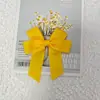 Caja de Regalo Decoración de Fiesta de Regalo Tamaño y Color Personalizables Poliéster Ecológico Cinta de Rowan Lazo Hecho a Mano de 4 Orejas