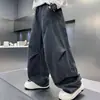 Pantalones para Niños Estilo Primavera y Otoño 2026 Nuevo Estilo Niños Grandes Ropa de Otoño Niños Pantalones Cargo Rectos Sueltos Infantiles de Otoño Traviesos Geniales
