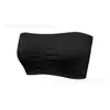 Sutiã Feminino Strapless de Tamanho Grande para Comércio Exterior Transfronteiriço com Lindo Design nas Costas, Sutiã Invisível Sem Costura, Sutiã Push-Up