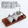 Suporte para Tacos Aço Inoxidável 304 Suporte para Tortillas Criativo Suporte de Exibição para Rolinhos de Milho Suporte para Tortillas Mexicanas