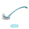 Cepillo para Inodoro Multifuncional Engrosado Cepillo de Limpieza de Baño de Doble Cara Mango Largo Juego de Cepillos para Inodoro Cepillo para Inodoro con Cerdas Suaves Esquina