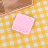 Accesorios de Resina DIY Bandeja de Pan de Color Sólido Simulado 1:12 Accesorios de Juguete de Comida Miniatura para Casa de Muñecas