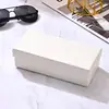 Caja de Embalaje de Almacenamiento de Base y Tapa de Cuero de Cocodrilo en Stock, Caja de Regalo, Estuche para Gafas, Estuche para Cartera, Caja de Papel, Caja Rígida