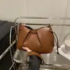 Bolsa de Ombro Única e Tendência 2026 Novo Design Plissado de Inverno Moda Versátil Simples Tendência Personalizada para Ombro Cruzado
