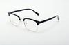 Nueva Moda para Hombre Negocios Montura Cuadrada Ceja Estante Montura de Gafas Tendencia de Moda Mismo Estilo Xiaohongshu Aleación Montura Completa