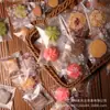 Floco de Neve Crocante Saco Autovedante Saco para Alimentos Embalagem para Biscoitos Nougat Saco para Embalagem de Doces Lanches Tâmaras com Leite Saco Selado Autoadesivo