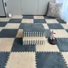 Alfombra de Piso Moderna Simple con Empalme Exclusiva Transfronteriza Temu Amazon Alfombra de Piso Cubierta Completa Lavable Alfombra para Gateo de Bebé