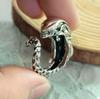 Anillo de apertura con forma especial, creativo, retro, personalizado, de tendencia antigua, europea y americana, nuevo y dominante, 2024