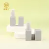 Tubo Magnético Quadrado para Batom, Tubo Vazio para Protetor Labial, Logo Personalizável, Tubo Giratório para Creme, Material de Embalagem para Tubo de Blush de Alto Brilho
