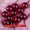 Sangre sintética ámbar viruela de la sangre cuentas redondas cuentas sueltas cuentas productos semiacabados cera de abeja sintética rojo transparente accesorios DIY al por mayor