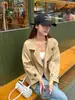 Chamarra Corta Ligera para Mujer 2026 Primavera Otoño Nuevo Estilo Británico Cintura Ajustada Moda Adelgazante Temperamento Chamarra Corta para Mujer