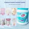 Juneng 550g agente redutor de roupas brancas branqueamento de roupas brancas tingimento especial fio de cor removedor de manchas de cor amarela branqueamento
