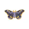 Insignia Popular de Mariposa Colorida Transfronteriza Dibujos Animados Insecto Animal Broche de Metal Accesorios Más Vendido en Amazon