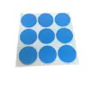Almohadillas Antideslizantes de Silicona Adhesivas Azules Personalizadas Troqueladas, Resistentes al Desgaste, Resistentes a los Arañazos, Amortiguadoras, Juntas de Silicona Anticolisión Autoadhesivas